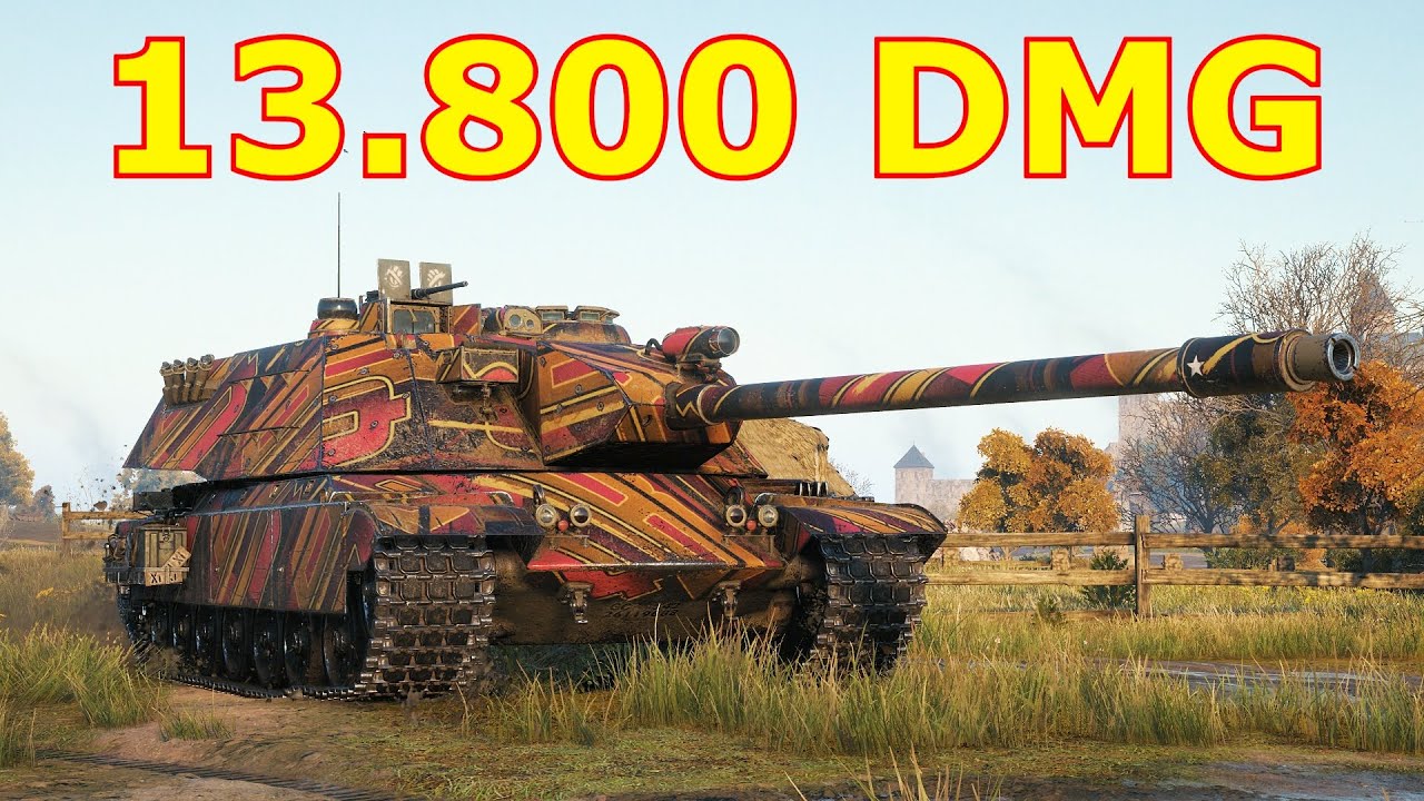 World of Tanks T803 - 5 Kills 13,8K Damage | New Tank .