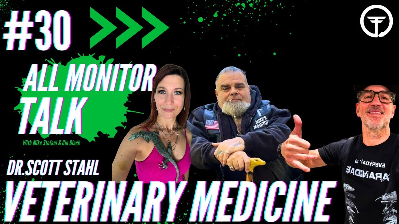 Deep Dive On Veterinary Medicine For Reptiles w/ Dr.Scott Stahl | All Monitor Talk Live