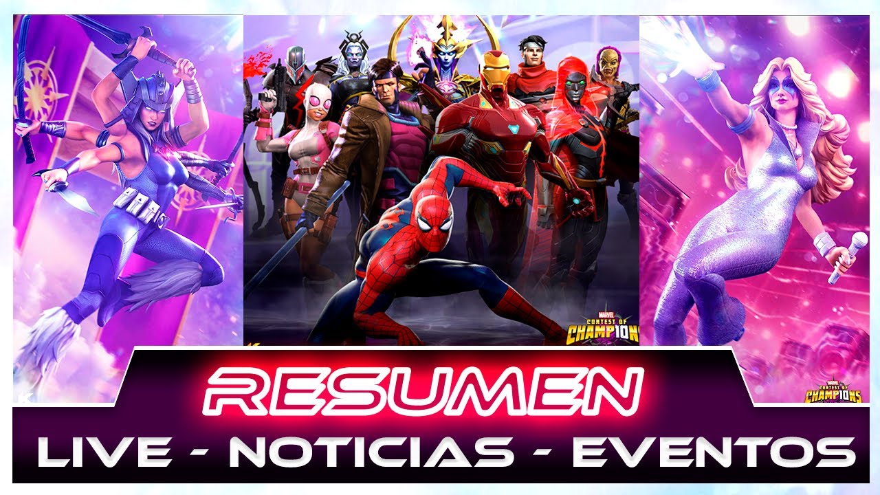 RESUMEN: GRATIS 10 CAMPEONES de 7⭐ y mas ANUNCIOS en live KABAM:  | marvel batalla mcoc