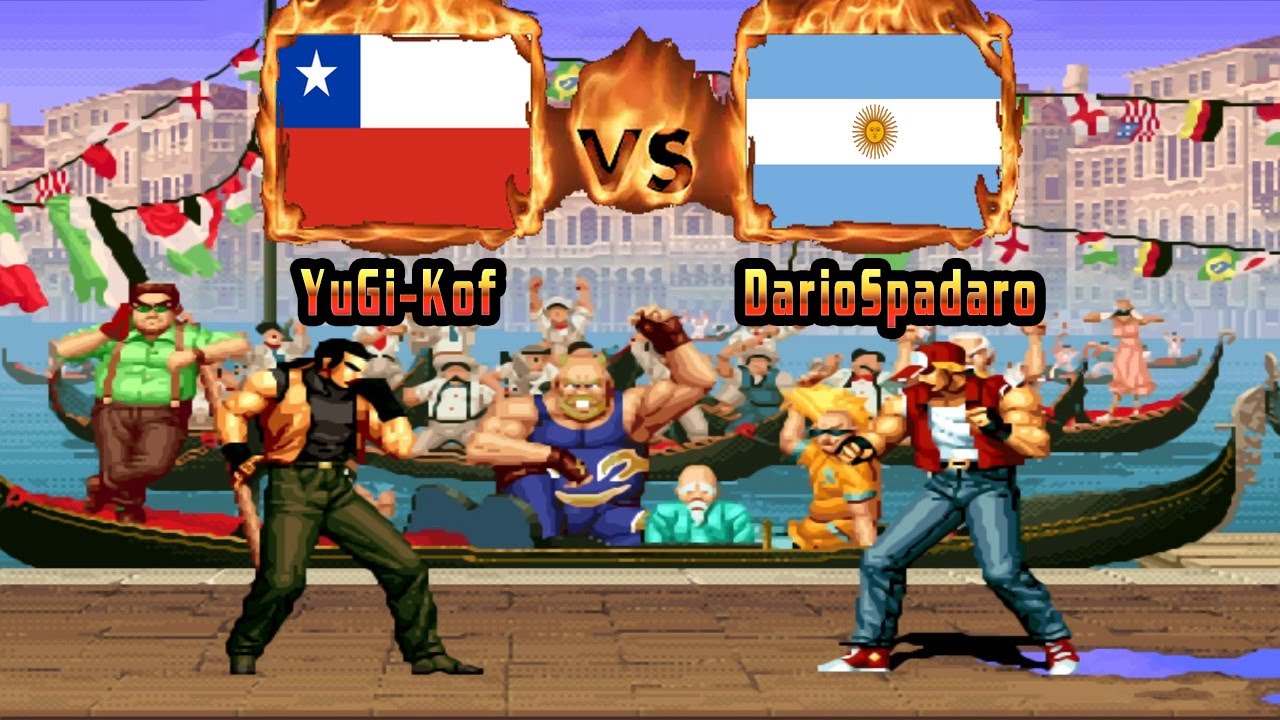 King of Fighters 94 - YuGi-Kof (CHL) VS (ARG) DarioSpadaro [kof94] [Fightcade] キングオブファイターズ94