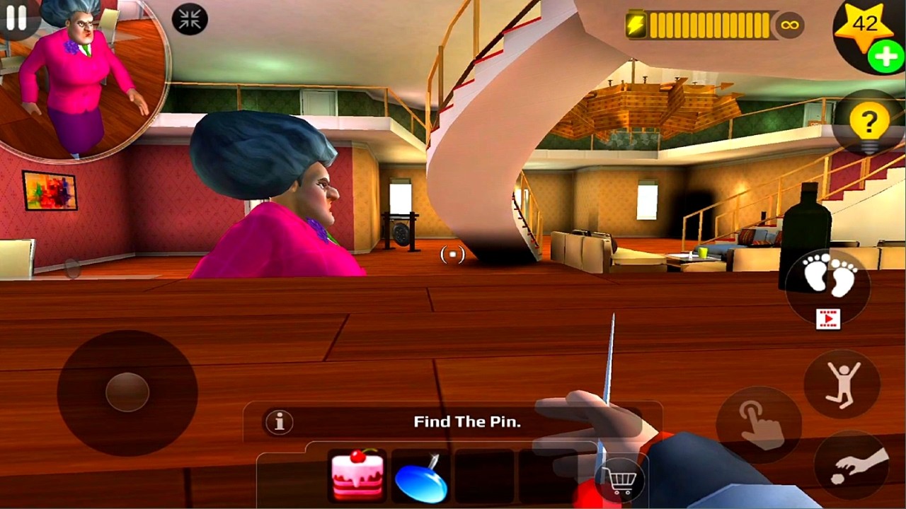 Scary Teacher 3D: IRON CLOAK Pet Protection!
