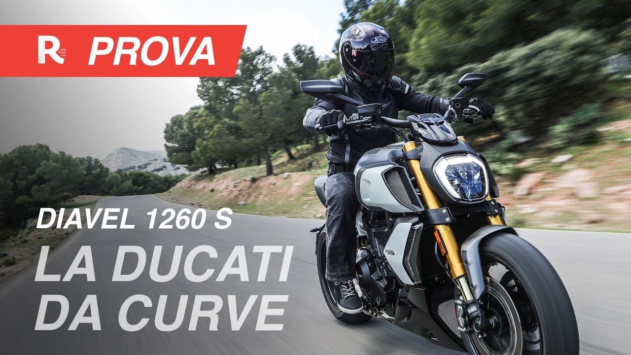 Ducati Diavel 1260 S, prova della maxi naked nata per le curve