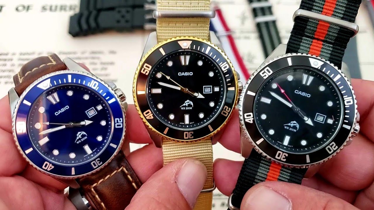 CASIO Duro Colors и замена ремешков!!