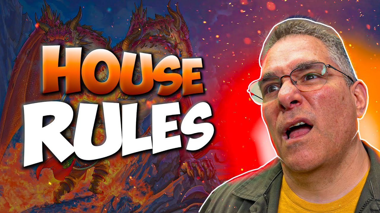 D&D House Rules Work Anywhere with the Right Group