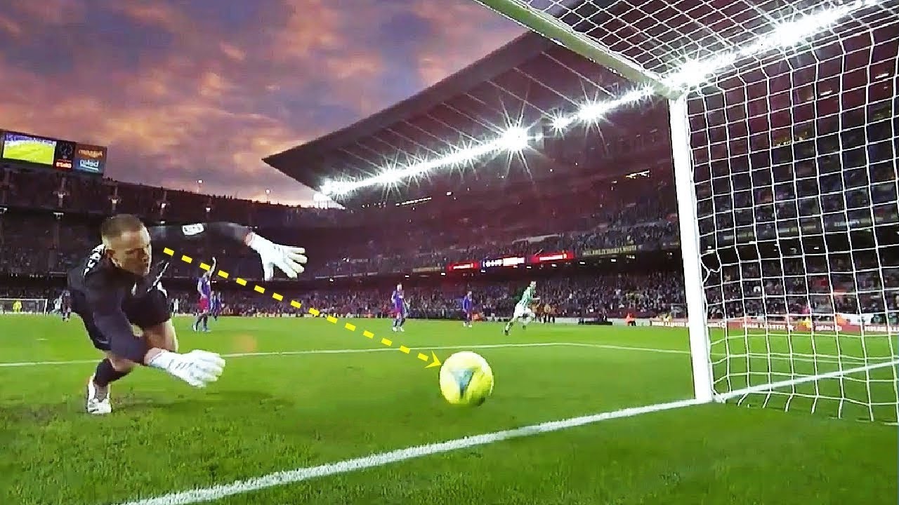 100% невероятные сейвы вратарей в футболе