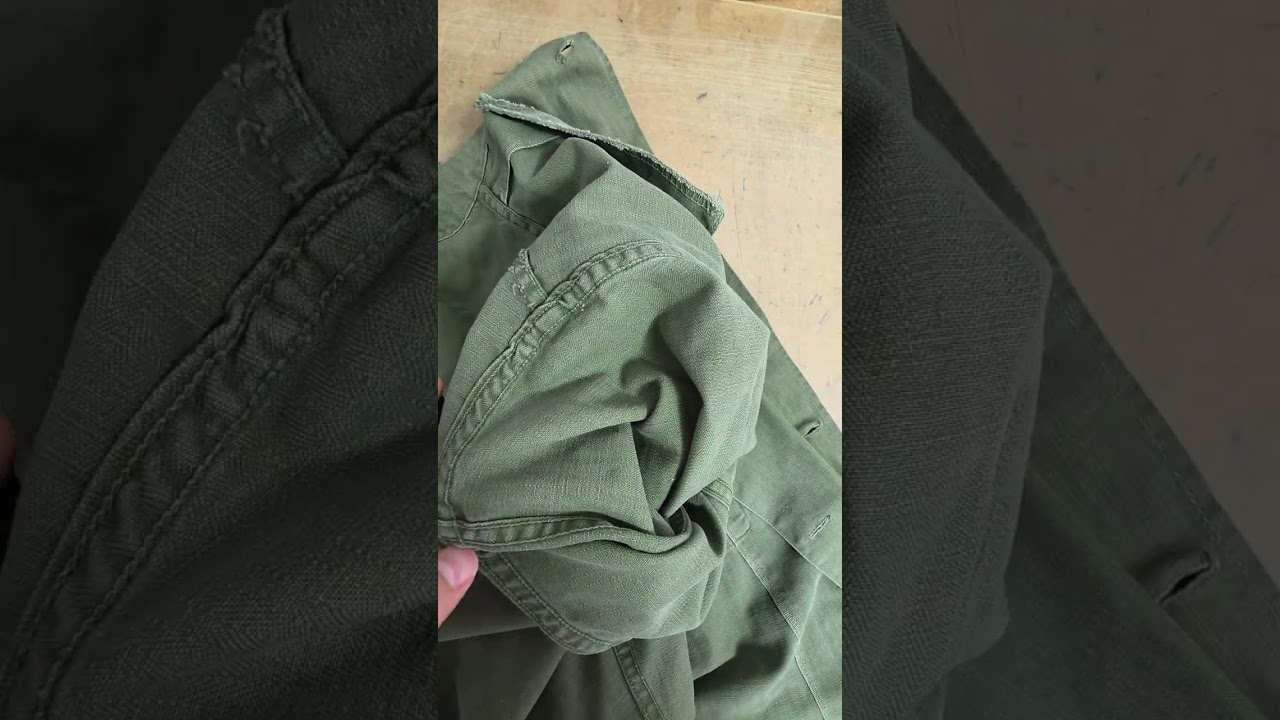 밀리터리 빈티지 자켓 및 니혼바리 기계의 중요성