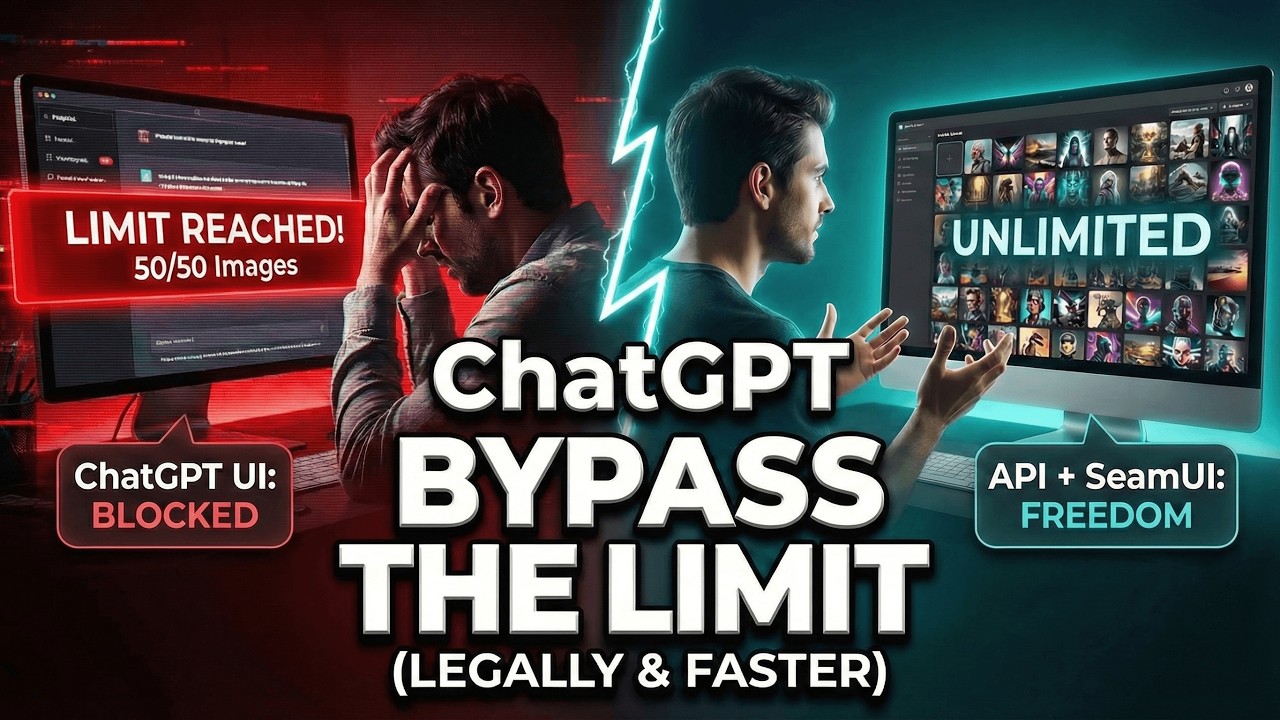 How to BYPASS the ChatGPT Image Limit (Legally)