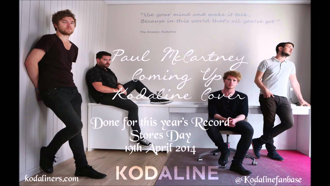 Paul McCartney 'Coming Up' Kodaline Cover for Record Stores Day 2014