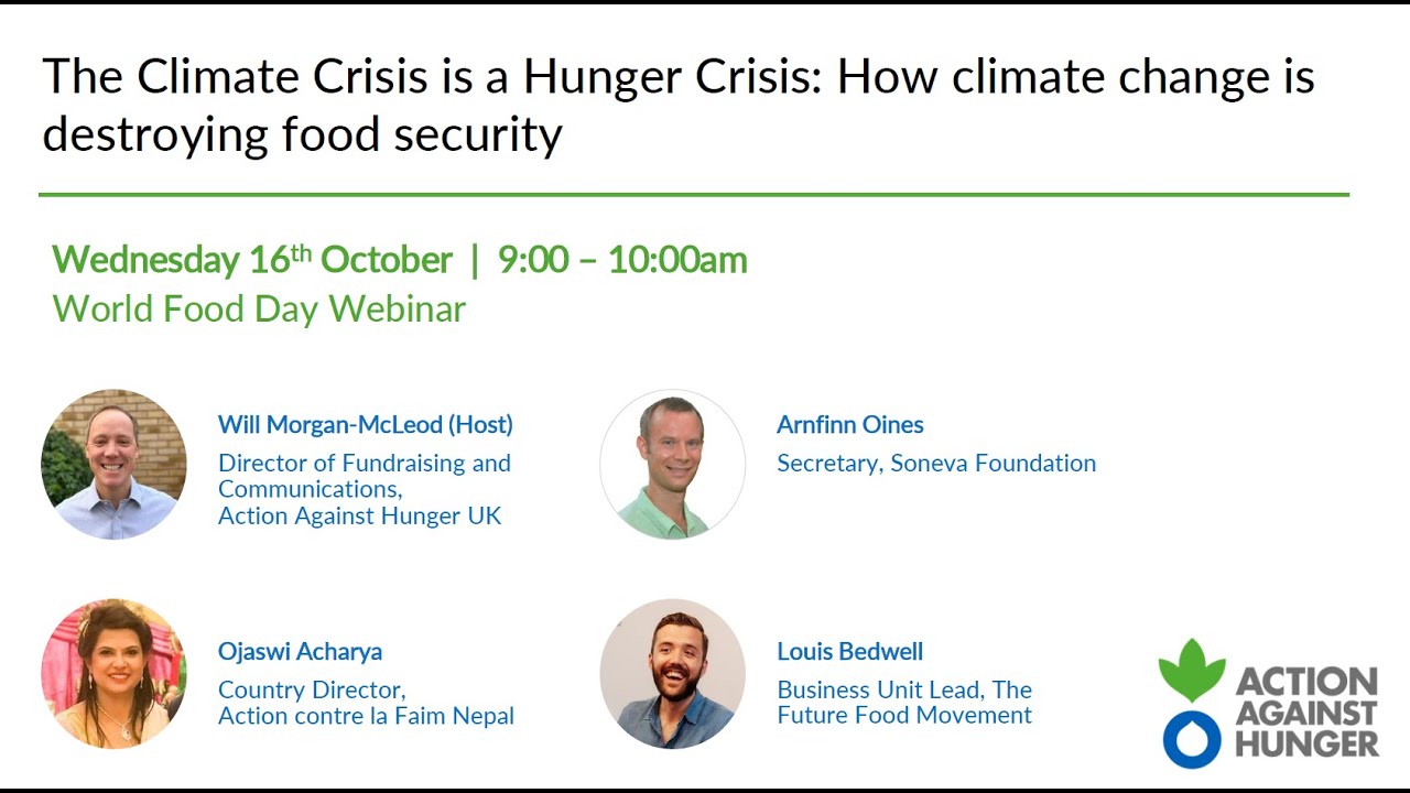 The Climate Crisis is a Hunger Crisis: How climate change is destroying food security