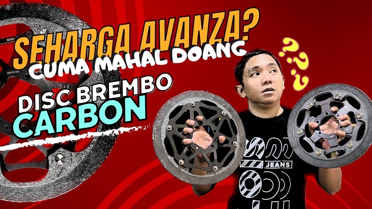 DISC BREMBO CARBON...MUAHALLL SEHARGA MOBIL..