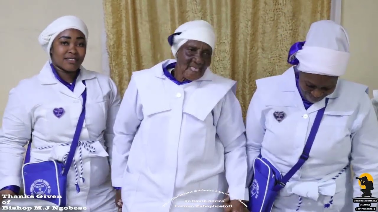 Thanks giving of Bishop M.J Ngobese No 1