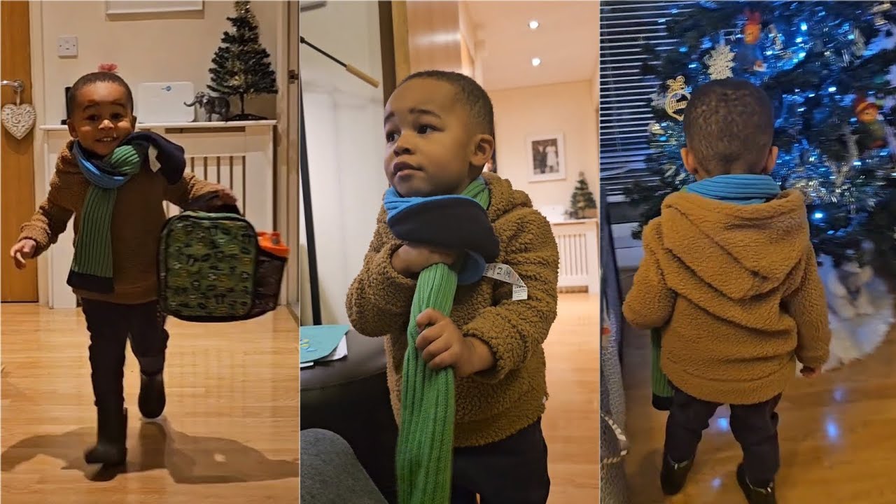 How He Greets Dad Today🏃🏾‍♂️