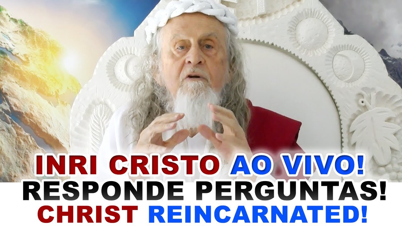 INRI CRISTO AO VIVO! FA&Ccedil;A PERGUNTAS! CHRIST IS REINCARNATED. 03/02/26