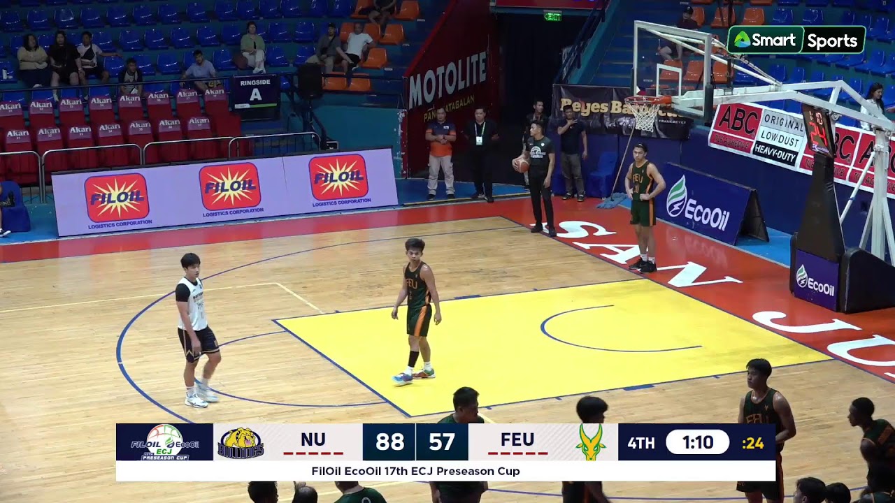 FilOil EcoOil 17th ECJ Preseason Cup June 2, 2024 | GAME 3, NU vs FEU