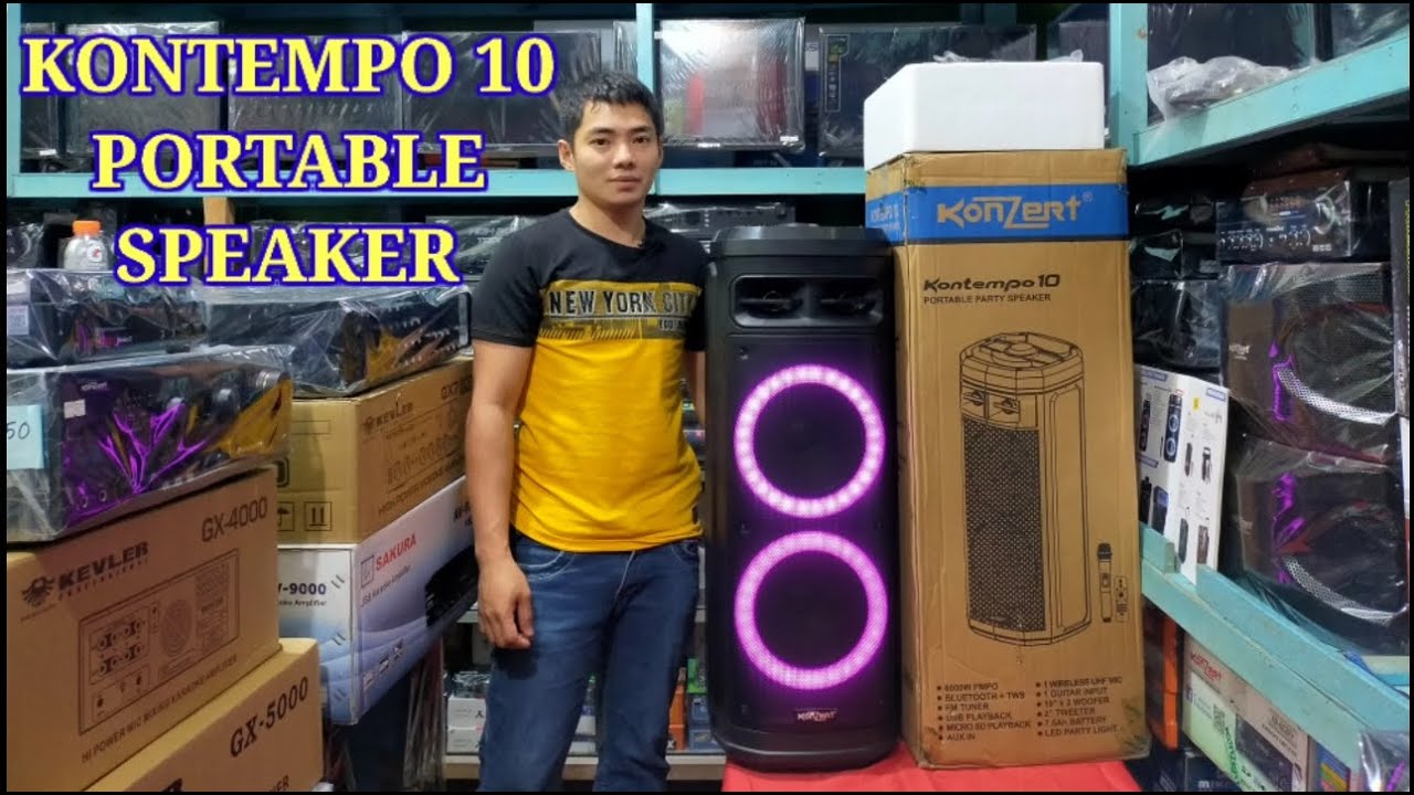 KONZERT KONTEMPO 10 UNBOXING DEMO REVIEW AND SOUNDS CHECK
