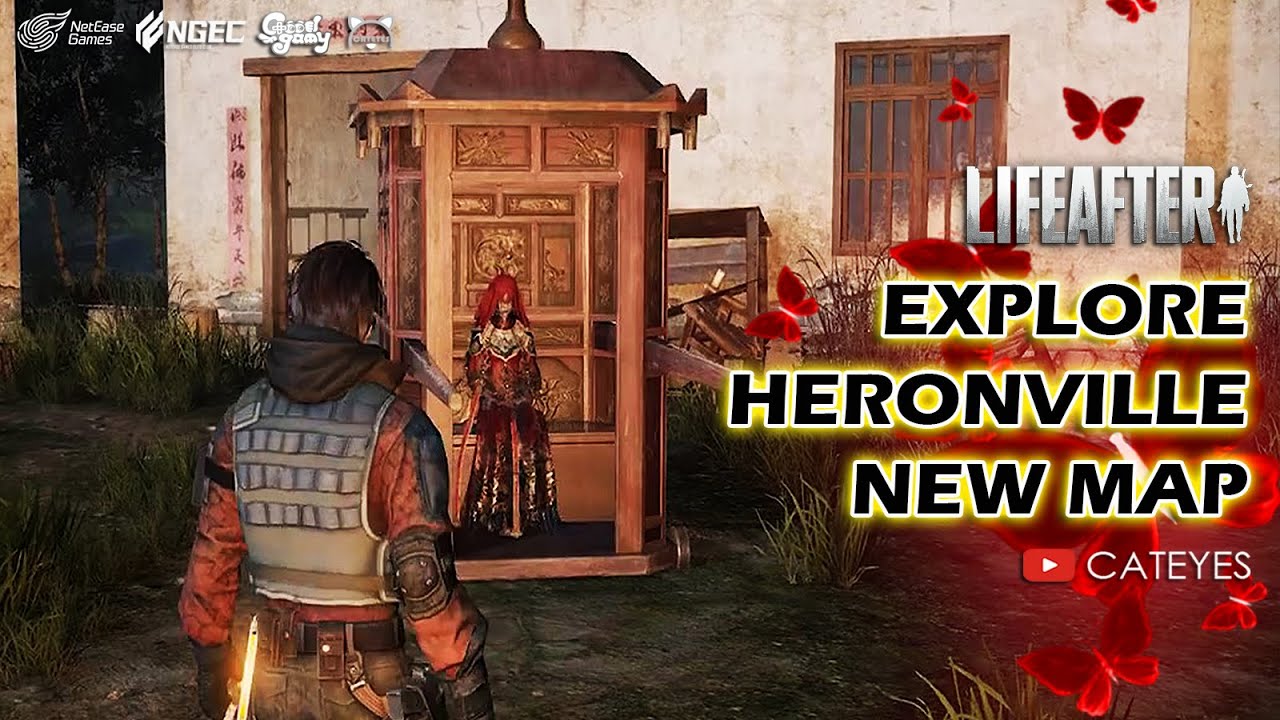 🔎LIFEAFTER Heronville 57 Locations Detailed Exploration 🎁 How to Complete Blue Tide Map
