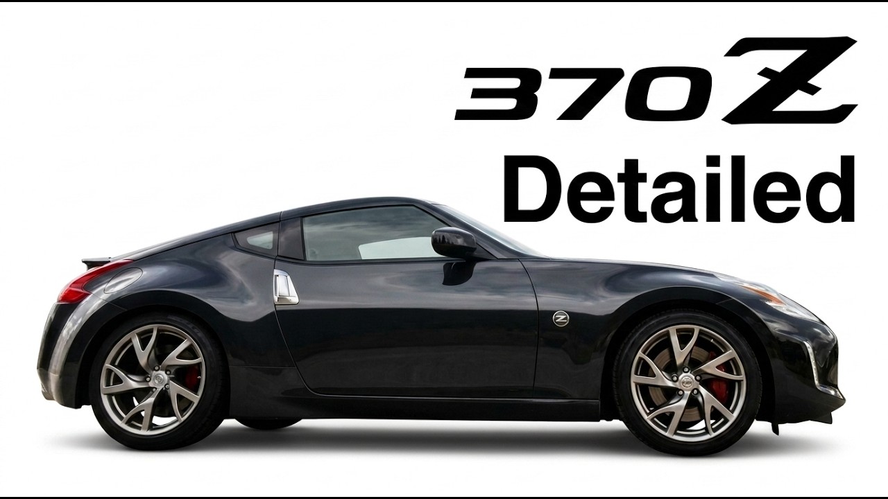 First Detail since new: Extreme detail of street parked Nissan 370Z
