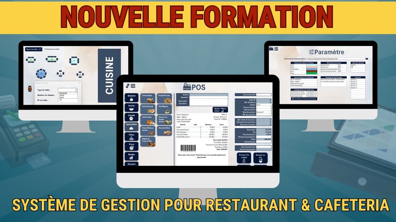 Crée Ton Propre Système de Gestion pour Restaurant Avec Excel