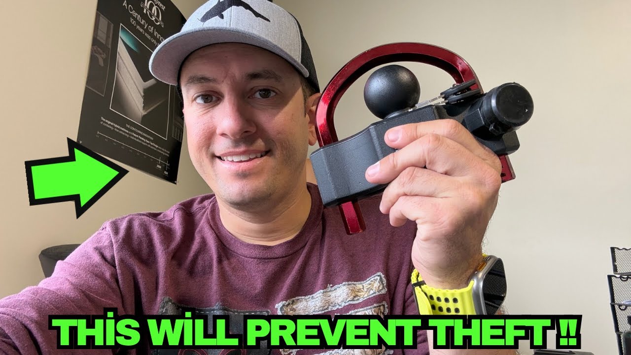 🔐 Does This Universal Trailer Hitch Lock Actually Prevent Theft? FULL REVIEW!