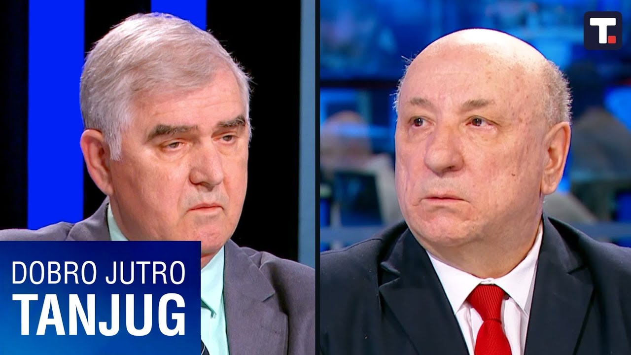 Bezbednosni rizici protesta - Demo Beriša i Milorad Stupar • DOBRO JUTRO TANJUG