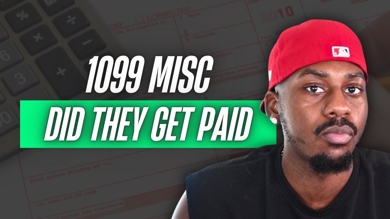 the 1099 misc secret proof they got paid and kept billing you