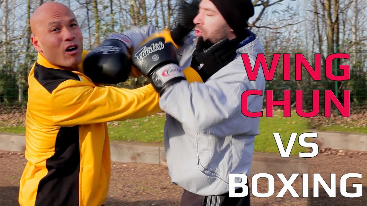 Wing Chun vs Boxing closing the gap for an attack