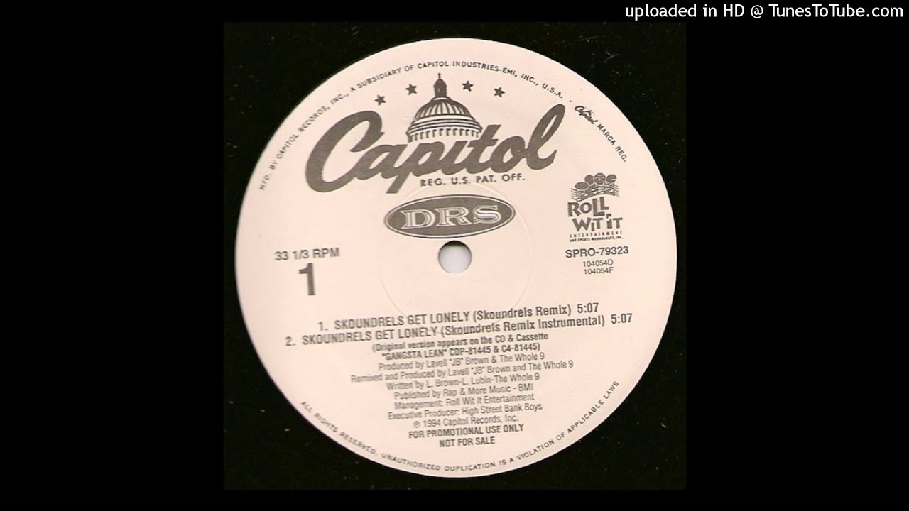 DRS - SCOUNDRELS GET LONELY ( SCOUNDRELS REMIX 1993 )
