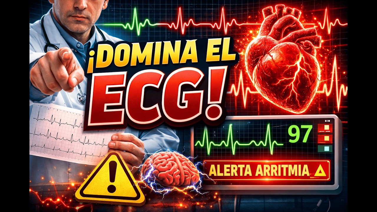 ¿No Entiendes el ECG? Así se Interpreta un Electrocardiograma Paso a Paso