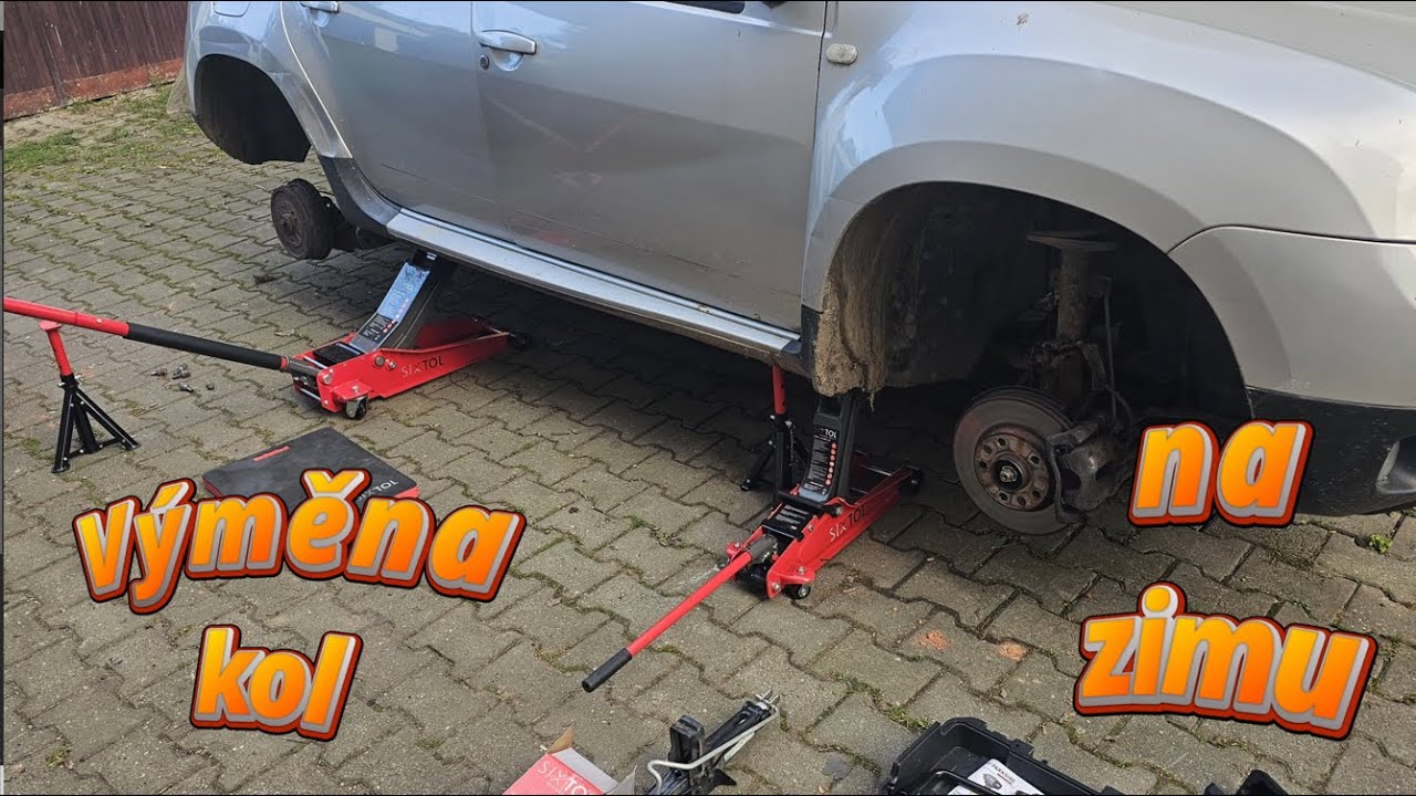 Výměna kol se zvedákem SX JACK 2,5T 360, Výměna Kol na 