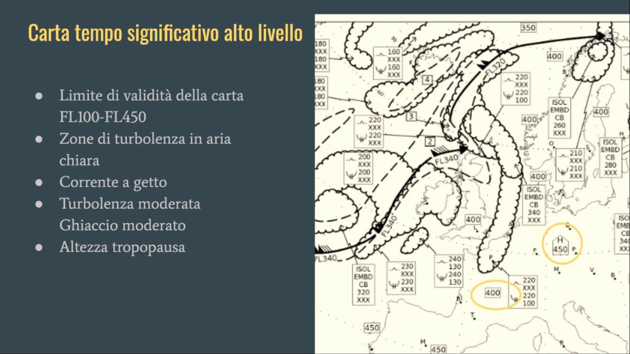 Meteo aeronautico: Carte Meteo (Part 3)