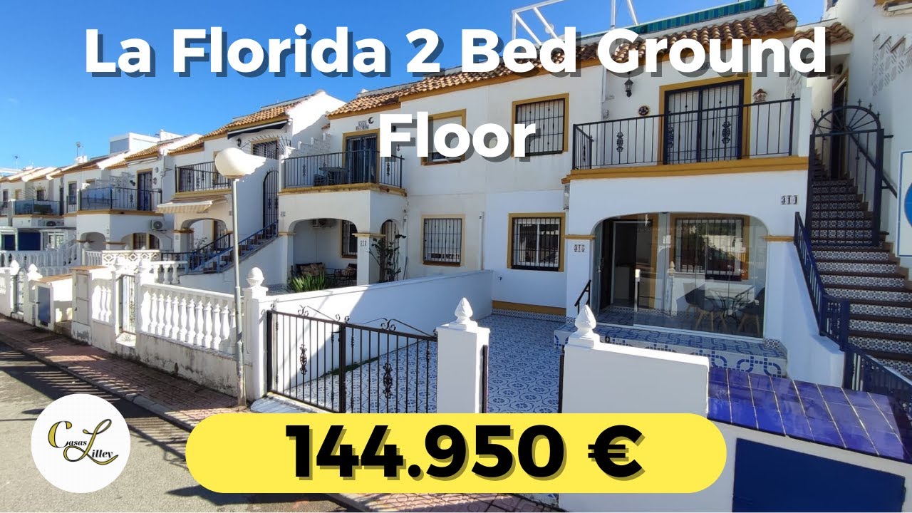 Reserved 125,000€ was 144,950! La Florida 2-Bed Ground Floor Apartment ☀️