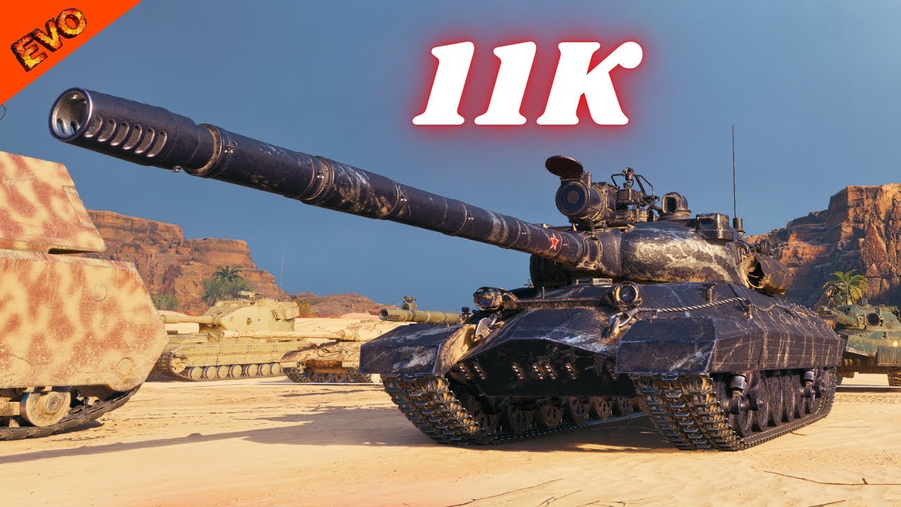 KR-1 (11K Damage) & Object 279 (12K Damage, 7 Kills) | WoT Double Mega Game