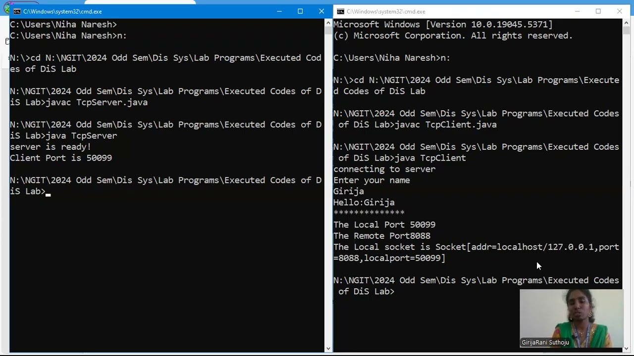 Distributed Systems Lab Session 5 TCP communication, NFS & Bulletin Board App
