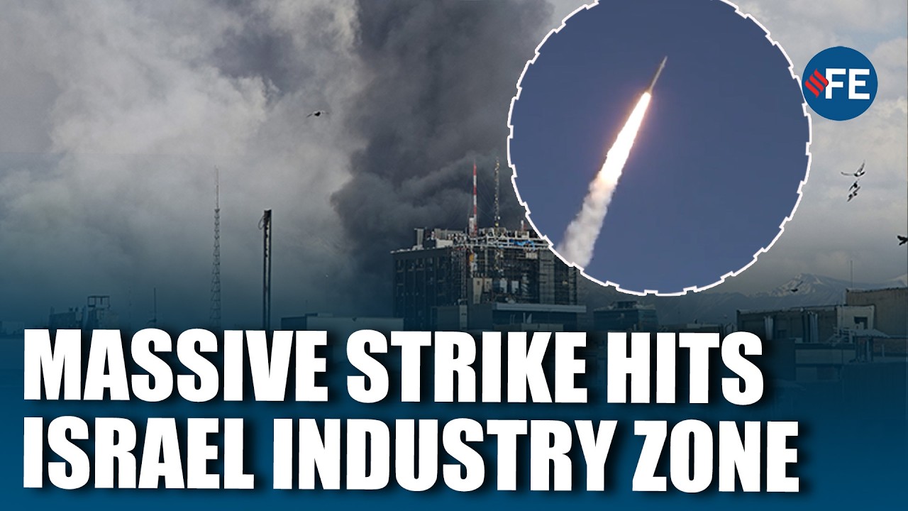 Iran Launches 86th Missile Wave Targeting Beersheba Industrial Zone | Israel Under Fire