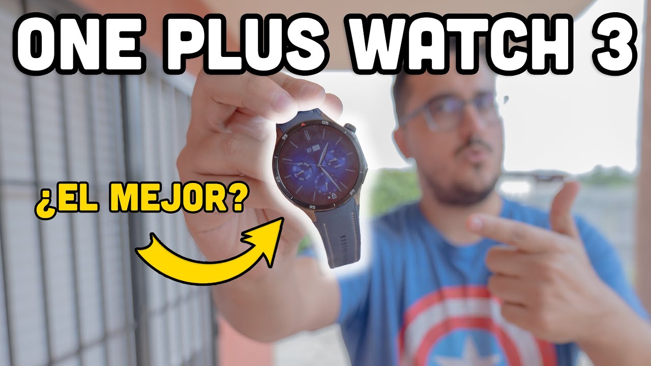 ONEPLUS WATCH 3: &iquest;El MEJOR SMARTWATCH con Wear OS? &iexcl;5 D&iacute;as de Bater&iacute;a!