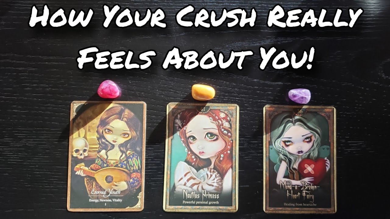 😍 How Does Your CRUSH FEEL About You? &hearts;️😱  Will They Make A Move? Pick A Card Love Reading 