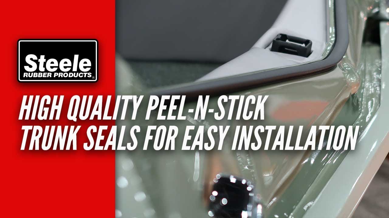 High Quality Peel-N-Stick Trunk Seals for Easy Installation
