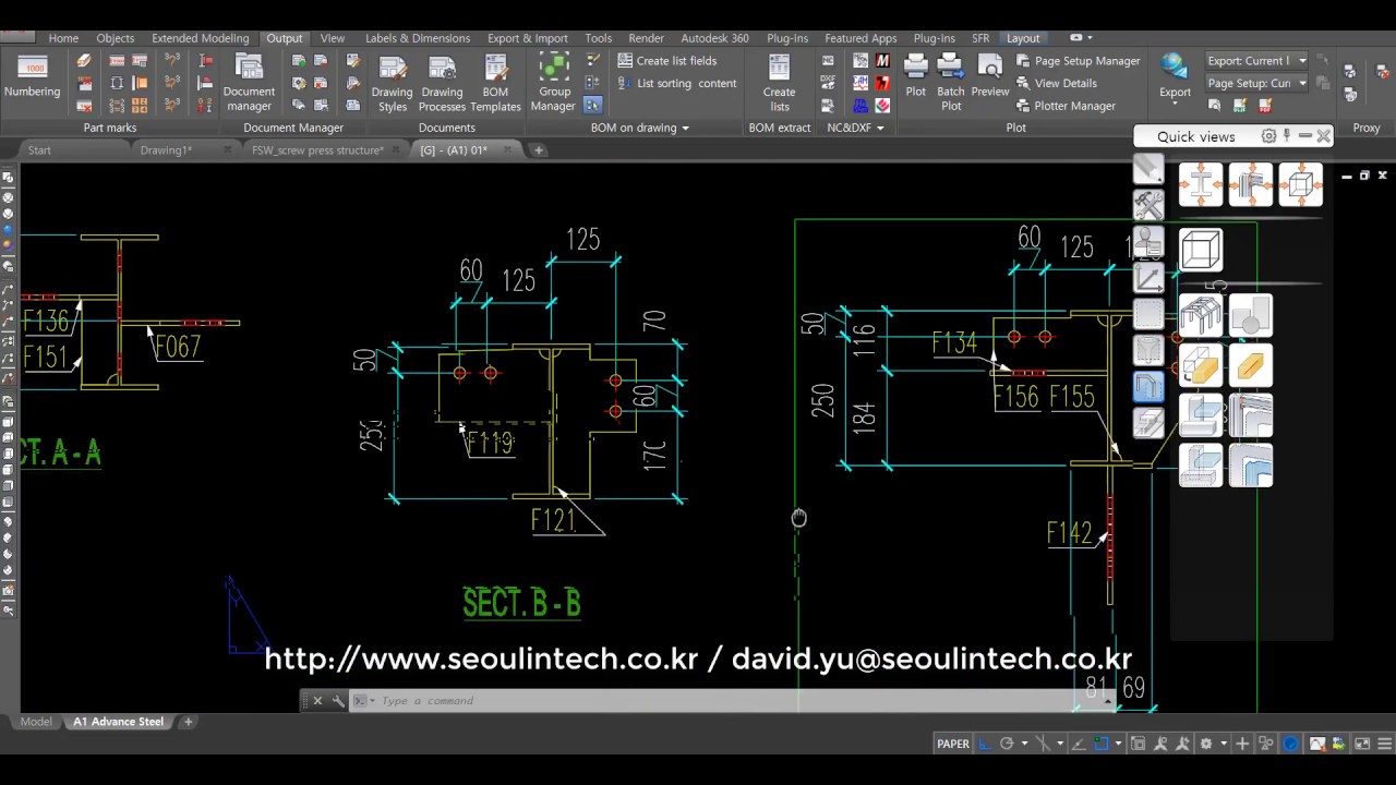1 Drawing style manager general - Advance Steel drawing style customization