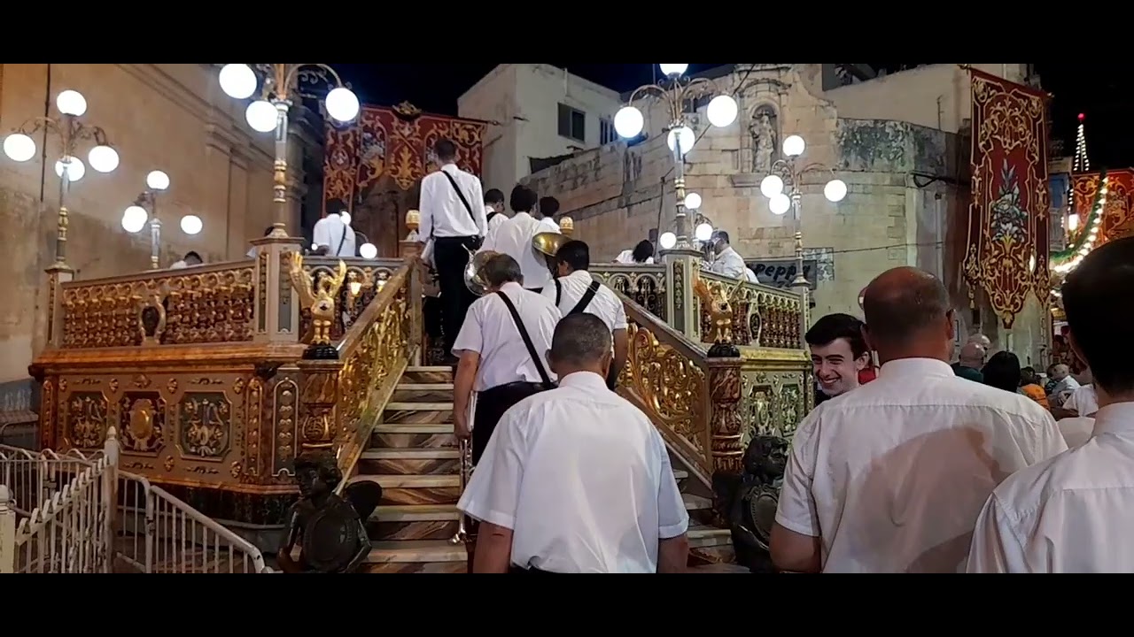Festa ta San Nikola, Siġġiewi, 2024. Marċ tas-Sibt filgħaxija.