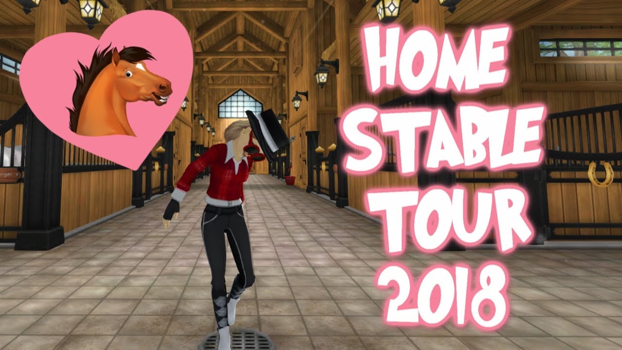 My Home Stable Tour 2018 - Star Stable Online