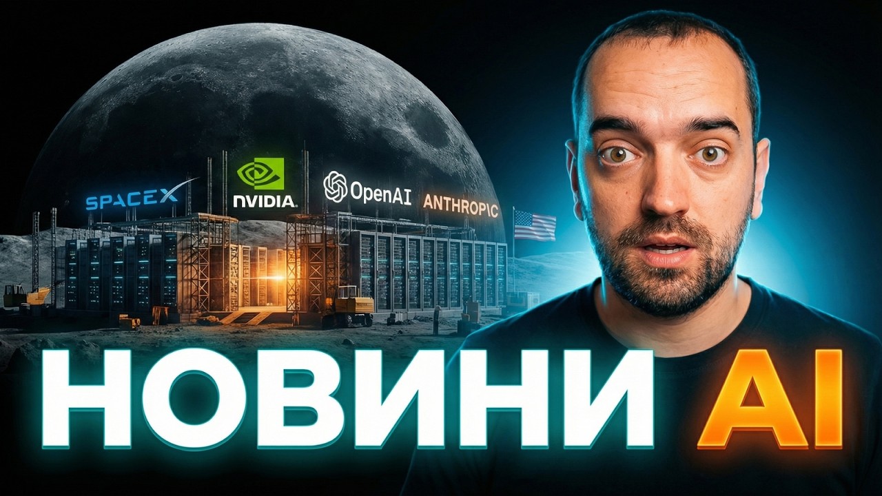 НОВИНИ AI: ШІ летить на МІСЯЦЬ! OpenAI щось готує, а Claude ЛАМАЄ рекорди