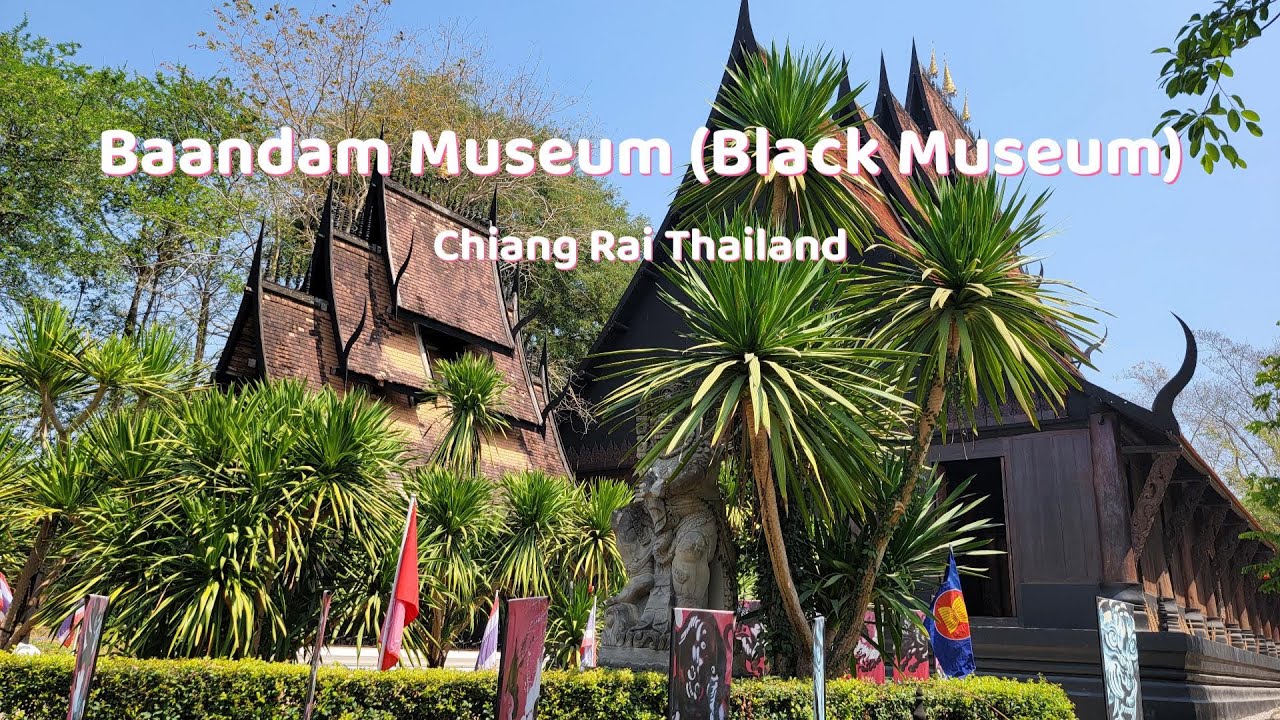 พิพิธภัณฑ์บ้านดำ เชียงราย Baandam Museum Black Museum Chiang Rai Thailand #ChiangRai #Thailand