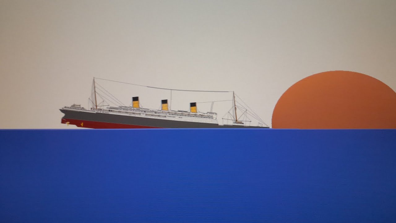 Sinking ship 