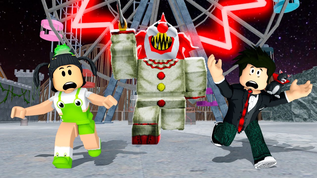 PALHAÇO MALVADO CORRE CORRE | Roblox - Escape the Carnival