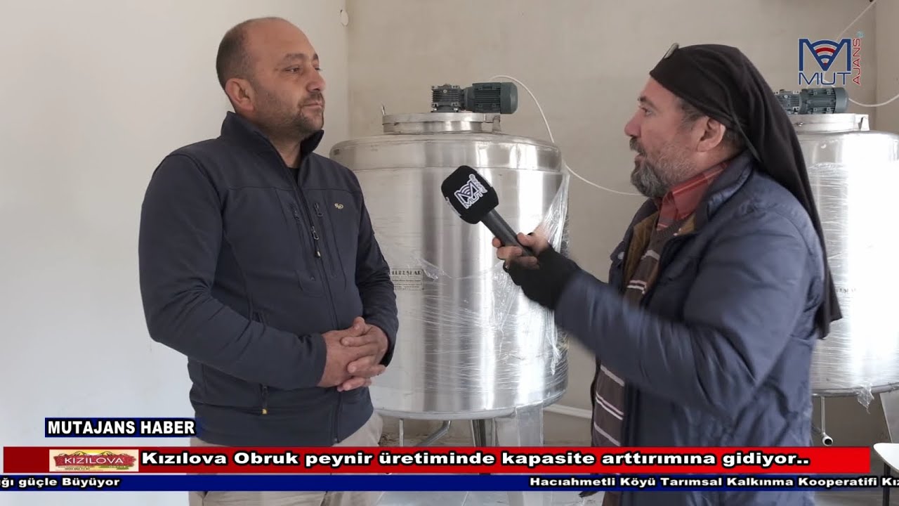 Kızılova Obruk peynir üretiminde kapasite arttırımına gidiyor..