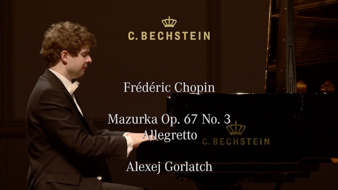 Шопен: Мазурка Op. 67 No. 3 - Алексей Горлач
