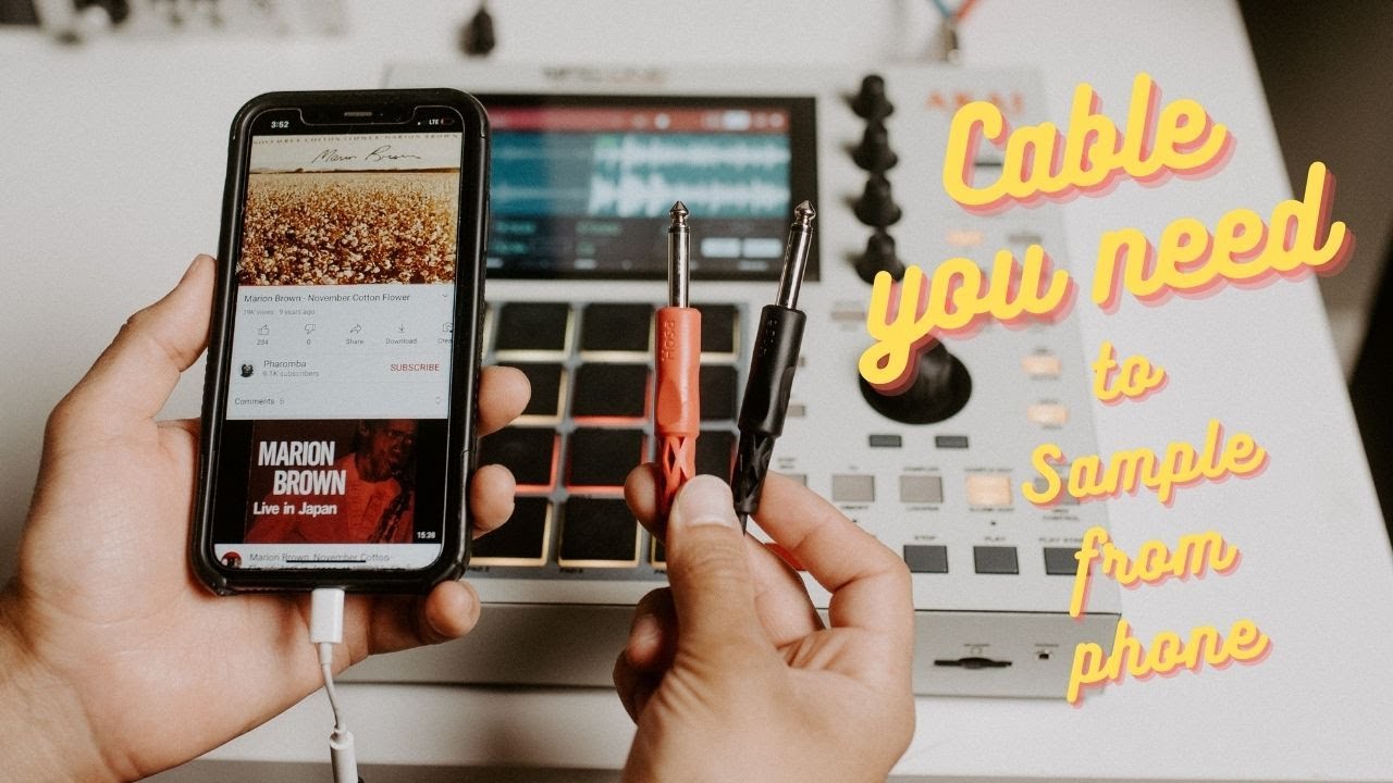 Sampling From Phone To MPC ONE | MPC ONE Sampling From Phone