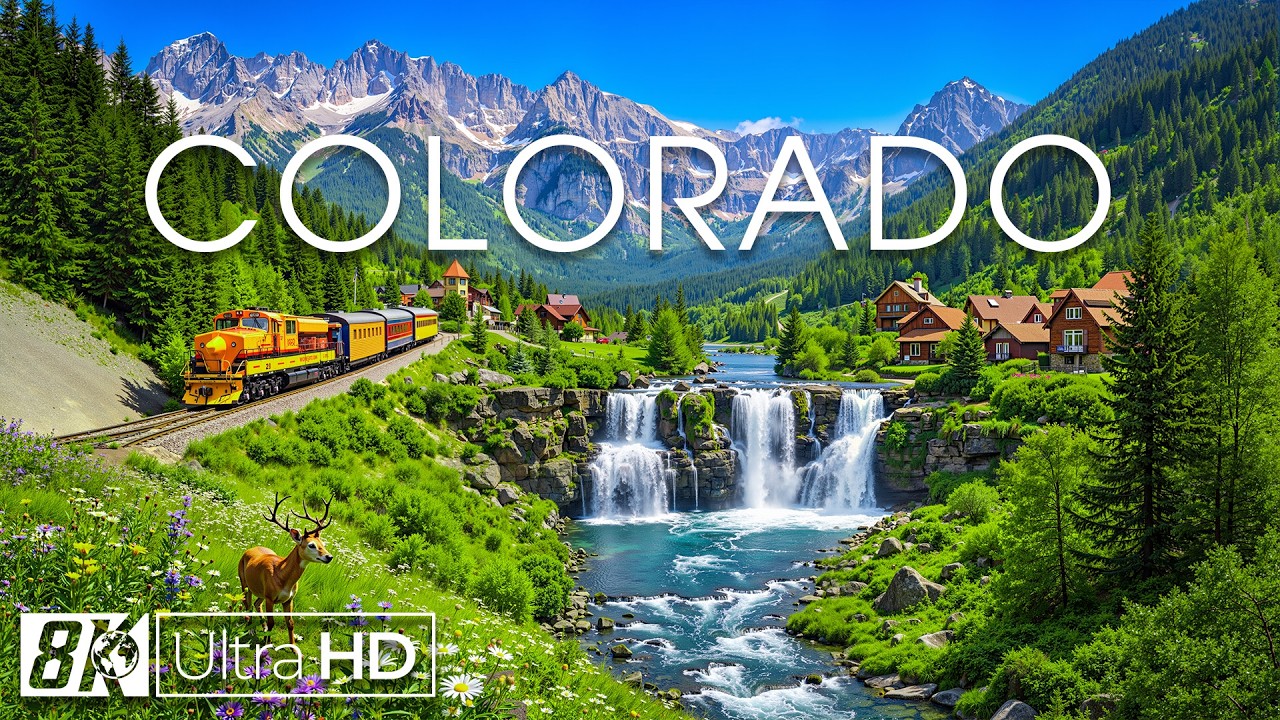 Colorado 8K | Majestic Rockies, Crystal Lakes & Endless Wilderness