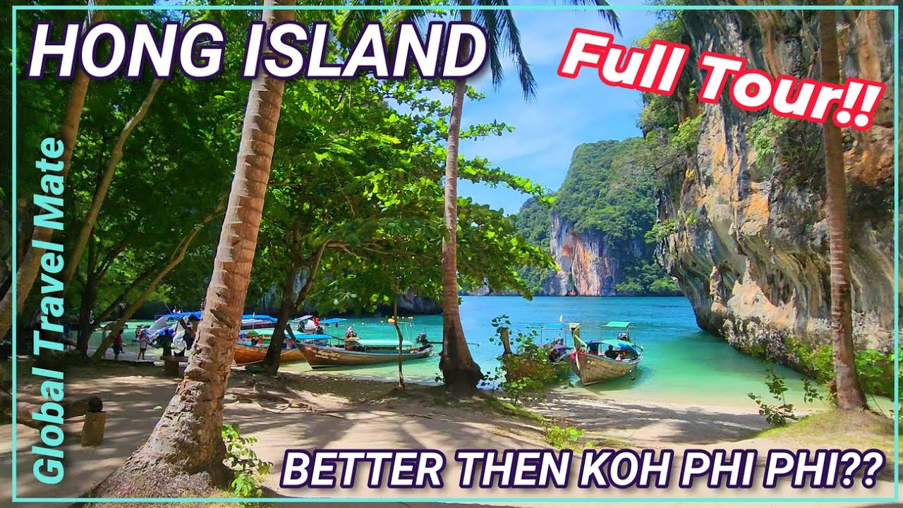 HONG ISLAND Krabi BEST 4 Island Tour 🇹🇭 Thailand