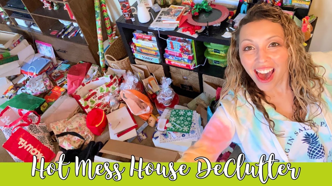 Hoarders ❤️ Hot Mess House Living Room DeClutter | 2022 Declutterthon